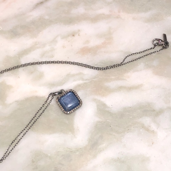 ADORINA RHODIUM DIAMOND PENDANT NECKLACE - Picture 4 of 8